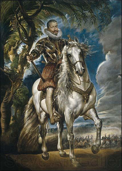 Peter Paul Rubens Equestrian Portrait of the Duke of Lerma Spain oil painting art